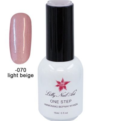 Ημιμόνιμο μανό one step 15ml – Light beige [40504001-070]