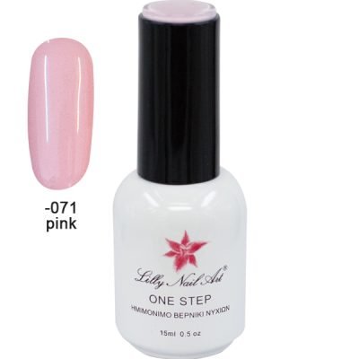 Ημιμόνιμο μανό one step 15ml – Pink [40504001-071]