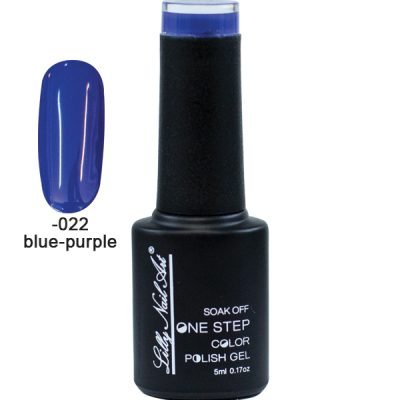 Ημιμόνιμο μανό one step 5ml – Blue-purple [40504002-022]