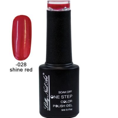 Ημιμόνιμο μανό one step 5ml – Shine red [40504002-028]