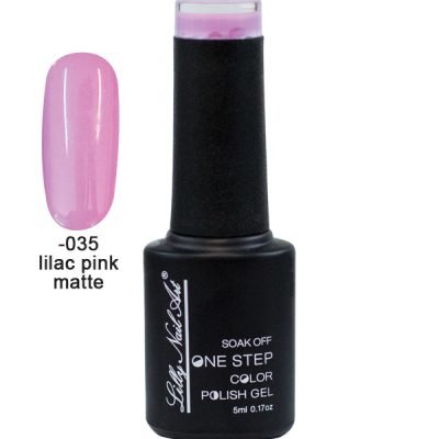 Ημιμόνιμο μανό one step 5ml – Lilac pink matte [40504002-035]