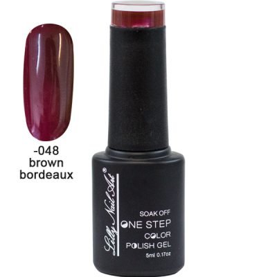 Ημιμόνιμο μανό one step 5ml – Brown bordeaux [40504002-048]