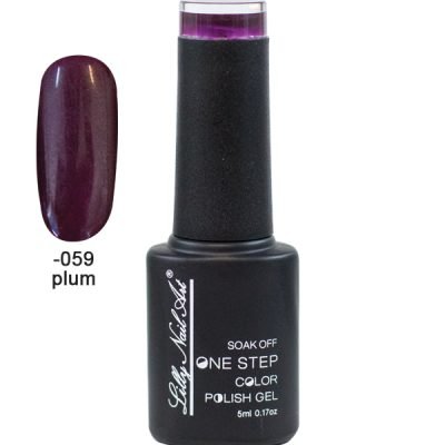 Ημιμόνιμο μανό one step 5ml – Plum [40504002-059]