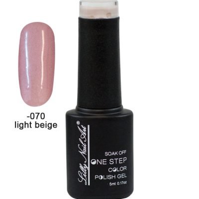 Ημιμόνιμο μανό one step 5ml – Light beige [40504002-070]