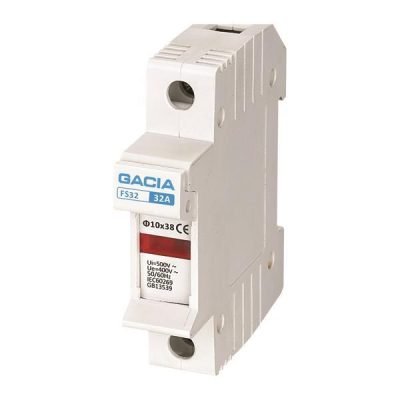 ΑΣΦΑΛΕΙΟΑΠΟΖΕΥΚΤΗΣ ΜΟΝΟΠΟΛΙΚΟΣ 1P 10Χ38 6-32Α (500-22000)