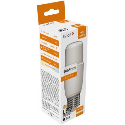 Avide LED Bright Stick Bulb T37 9.5W E27 NW 4000K (15.001.1690)