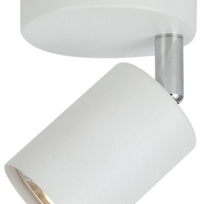 Avide Φωτιστικό Οροφής 1xGU10 Debra Άσπρο (15.001.0873)