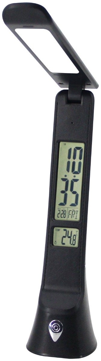 Avide LED Φωτιστικό Γραφείου Δερμάτινο Hugo Μαύρο 6W με Ημερολόγιο (15.001.0978) - Image 3