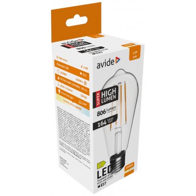 Avide LED Filament ST58 4.9W E27 NW 4000K SHL (15.001.2081)