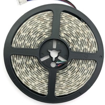 Avide LED Ταινία 12V  12W RGB+W(4000K) IP65 5m (15.001.0222)