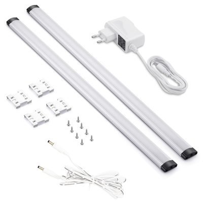 Avide LED Ταινία Cabinet Light 5W SMD2835 4000K IP44 2X50cm  + Αισθητήρας Κίνησης (15.001.0780)