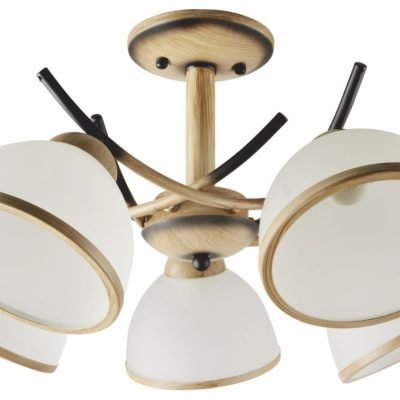 Avide Κρεμαστό Φωτιστικό Οροφής Brassik 5xE27 (15.001.0857)