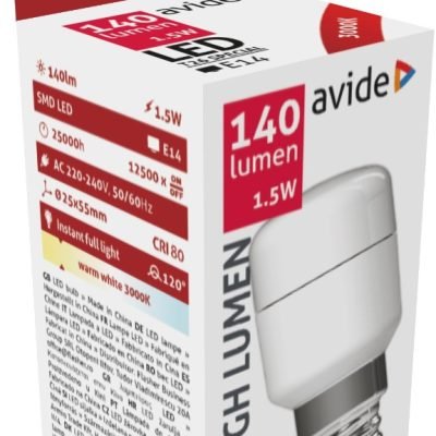 Avide LED T26 1.3W Θερμό 3000K (15.001.1143)