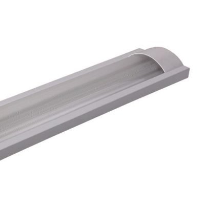 ΦΩΤΙΣΤΙΚΟ ΜΕΤΑΛΛΙΚΟ ΚΕΝΟ ΟΒΑΛ ΓΙΑ LED TUBE 2Χ120cm (147-56021)