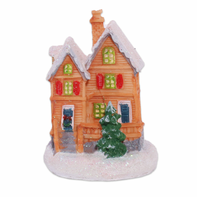 Artezan Christmas LED Table Top House Decoration Light Brown 8.5*6.5*6cm (15.004.0233)