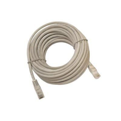 ΚΑΛΩΔΙΟ PATCH CORD UTP CAT-6e 26AWG ΓΚΡΙ 10m (147-10175)
