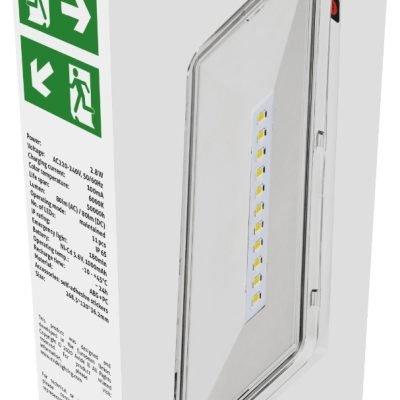 Avide Φωτιστικό Ασφαλείας IP65 Αδιάβροχο (15.001.0435)