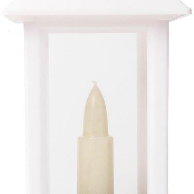 Entac LED Κερί Φανάρι Άσπρο 17εκ (6τμχ) (15.004.0078)