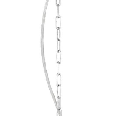 Avide Εξωτερικό Φωτιστικό Οροφής Imperial 1xE27 IP44 Stainless Steel (15.001.1536)