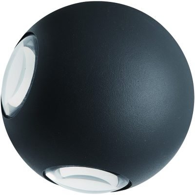 Avide Εξωτερικό Φωτιστικό Τοίχου Cairo 4 Way LED 12W Θερμό 3000K IP54 (15.001.0819)