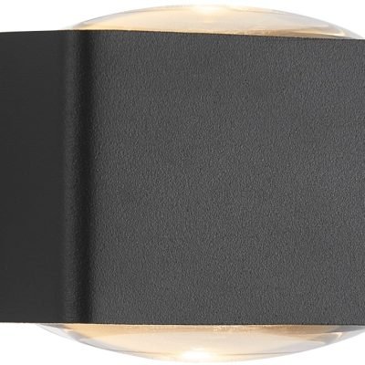 Avide Εξωτερικό Φωτιστικό Τοίχου Nazir LED 6W Θερμό 3000K IP54 (15.001.0825)