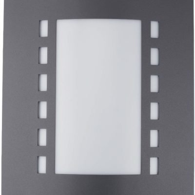 Avide Εξωτερικό Φωτιστικό Τοίχου Monterey 1xE27 IP44 Ανθρακί (15.001.1591)