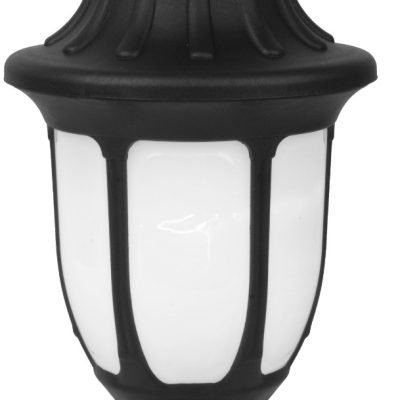 Avide Εξωτερικό Φωτιστικό Τοίχου Mateo XS 1xE27 IP44 Μαύρο (15.001.1628)