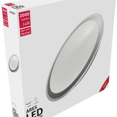 Avide LED Μοντέρνα Πλαφονιέρα Οροφής Ares 24W 430*90mm Θερμό 3000K (15.001.0551)