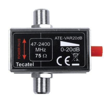 Tecatel Εξασθένιση κεραίας τηλεόρασης 0-20 dB (12.004.0022)