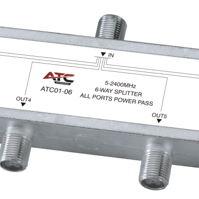 ATC Διακλαδωτής 6 Εξόδων 5-2400Mhz (03.003.0140)
