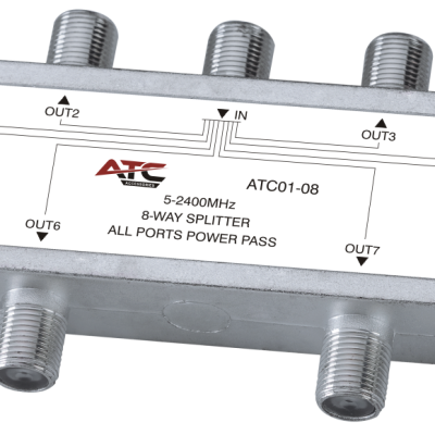 ATC Διακλαδωτής 8 Εξόδων 5-2400Mhz (03.003.0141)