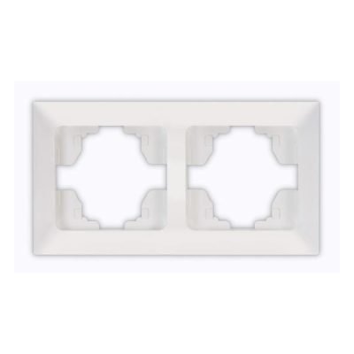 ΠΛΑΙΣΙΟ 2 ΘΕΣΕΩΝ ΛΕΥΚΟ ΟΡΙΖΟΝΤΙΟ (152-12021)