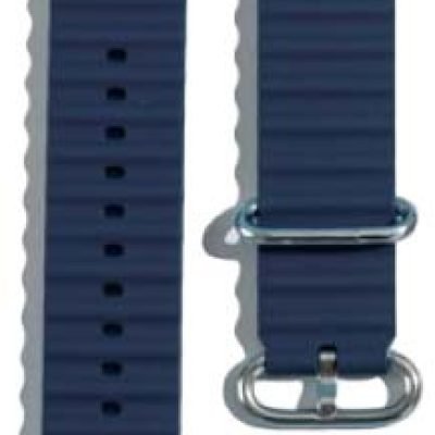 XO BT02A Marine Λουράκι Ρολογιού Σιλικόνης Universal Μπλε 38/40/41mm (16.001.0167)