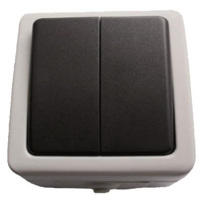 ΔΙΑΚΟΠΤΗΣ ΕΞΩΤΕΡΙΚΟΣ K/R Α/R ΓΚΡΙ IP54 (147-12233)
