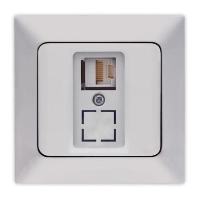 ΠΡΙΖΑ DATA MONH CAT 6 RJ 45 ΝΙΚΕΛ MAT (152-16215)