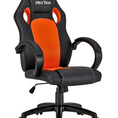 Meetion MT-CHR05 Gaming Καρέκλα / Μαύρο + Πορτοκαλί (17.008.0001)