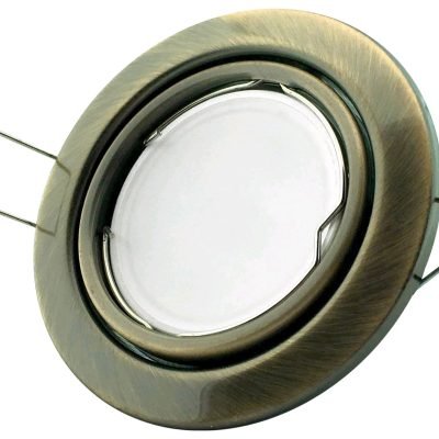 Avide GU10 Πλαίσιο Κώνος Σαγρέ Χαλκός (15.001.0521)