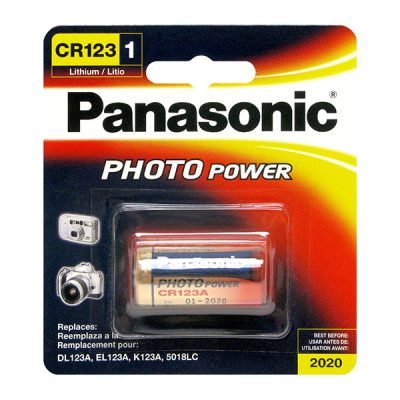 Panasonic Φωτογραφικών Μηχανών CR123 (1τμχ) (01.006.0009)