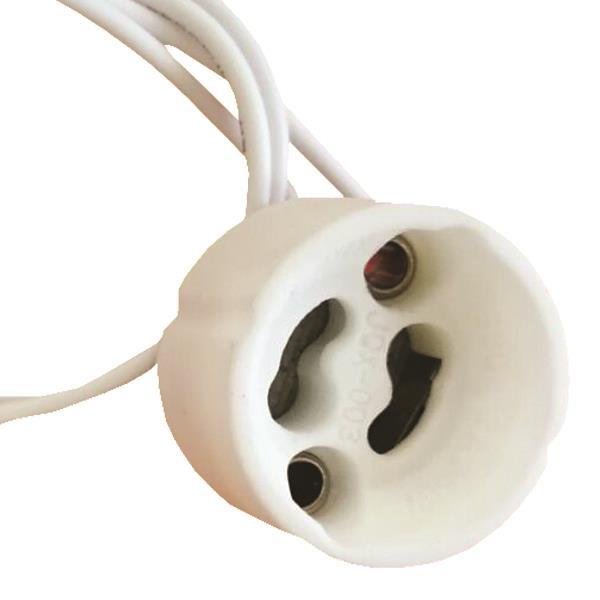 NTOYI ΠΟΡΣΕΛΑΝΗΣ GU10 ΚΑΛΩΔΙΟ 25cm (147-23013)