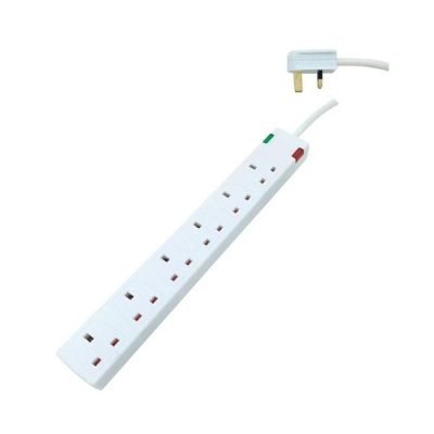 ΠΟΛΥΠΡΙΖΟ 4 ΘΕΣΕΩΝ UK ΜΕ ΚΑΛΩΔΙΟ 3m 3X1,25mm ΜΕ ΠΡΟΣΤΑΣΙΑ ΥΠΕΡΤΑΣΗΣ & ΠΡΟΣΤΑΣΙΑ ΕΠΑΦΩΝ (147-62352)