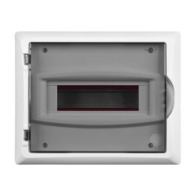 ΠΙΝΑΚΑΣ ΧΩΝΕΥΤΟΣ ΠΛΑΣΤΙΚΟΣ ECONOMIC 1X8 IP 40 (PE+N) (151-25031)