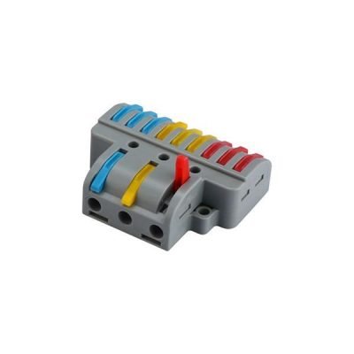 ΚΛΕΜΜΑ ΑΝΤΑΠΤΟΡΑΣ ΤΡΙΠΟΛΙΚΗ 3/9 ΘΕΣΕΩΝ 0,20-2,5mm 32Α 250V (147-11069)