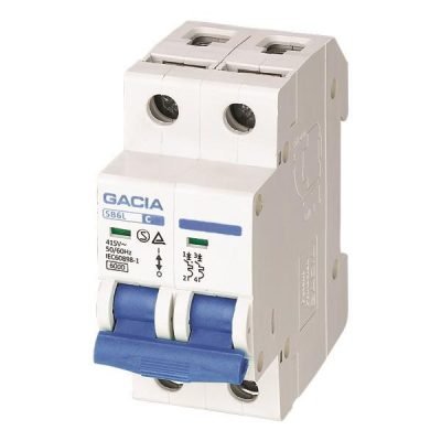 ΑΥΤΟΜΑΤΑΚΙ ΔΙΠΟΛΙΚΟ 40A 2P 6ΚΑ GACIA (500-43016)