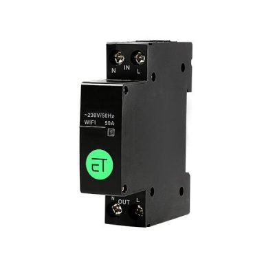 ΡΕΛΕ ΡΑΓΑΣ WIFI 2Χ50Α 240V 1P AC EUROLAMP (500-37150)