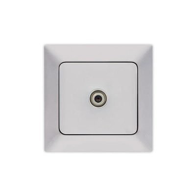 ΠΡΙΖΑ ΤV F CONNECTOR ΝΙΚΕΛ MAT (152-16211)