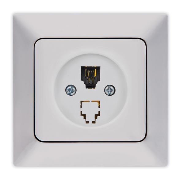 ΠΡΙΖΑ ΤΗΛΕΦΩΝΟΥ MONH RJ 11 ΝΙΚΕΛ MAT (152-16213)