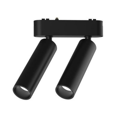 ΣΠΟΤ ΜΑΓΝΗΤΙΚΗΣ ΡΑΓΑΣ ULTRA SLIM ΜΑΥΡΟ 2x7W 3CCT (145-59507)