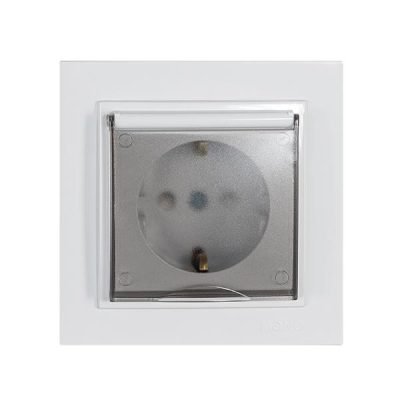 ΠΡΙΖΑ ΣΟΥΚΟ ΚΑΠΑΚΙ 16A ΜΕ ΠΑΙΔΙΚΗ ΠΡΟΣΤΑΣΙΑ ΛΕΥΚΗ (152-10134)