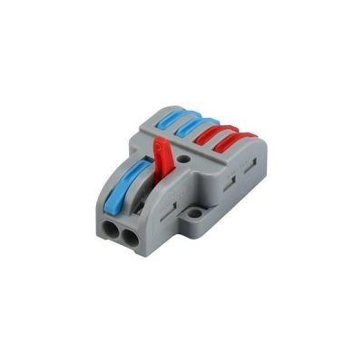 ΚΛΕΜΜΑ ΑΝΤΑΠΤΟΡΑΣ ΔΙΠΟΛΙΚΗ 2/4 ΘΕΣΕΩΝ 0,20-2,5mm 32Α 250V (147-11066)