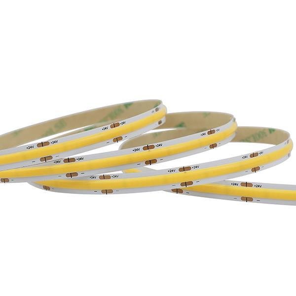 ΤΑΙΝΙΑ LED MINI COB 5M 10W 24V 3000K 320L/M IP44 PRO (145-72002)